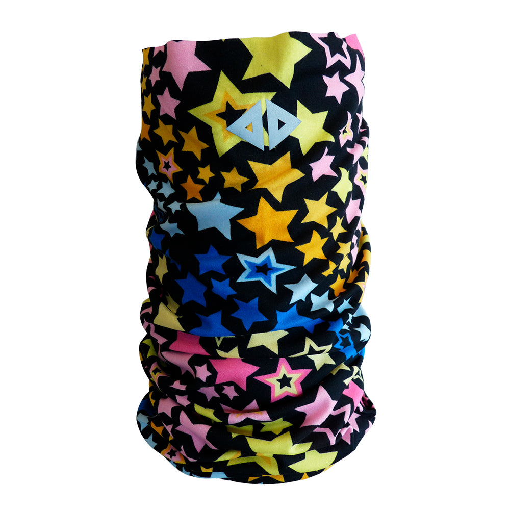 Cuello tubular Estrella Negro