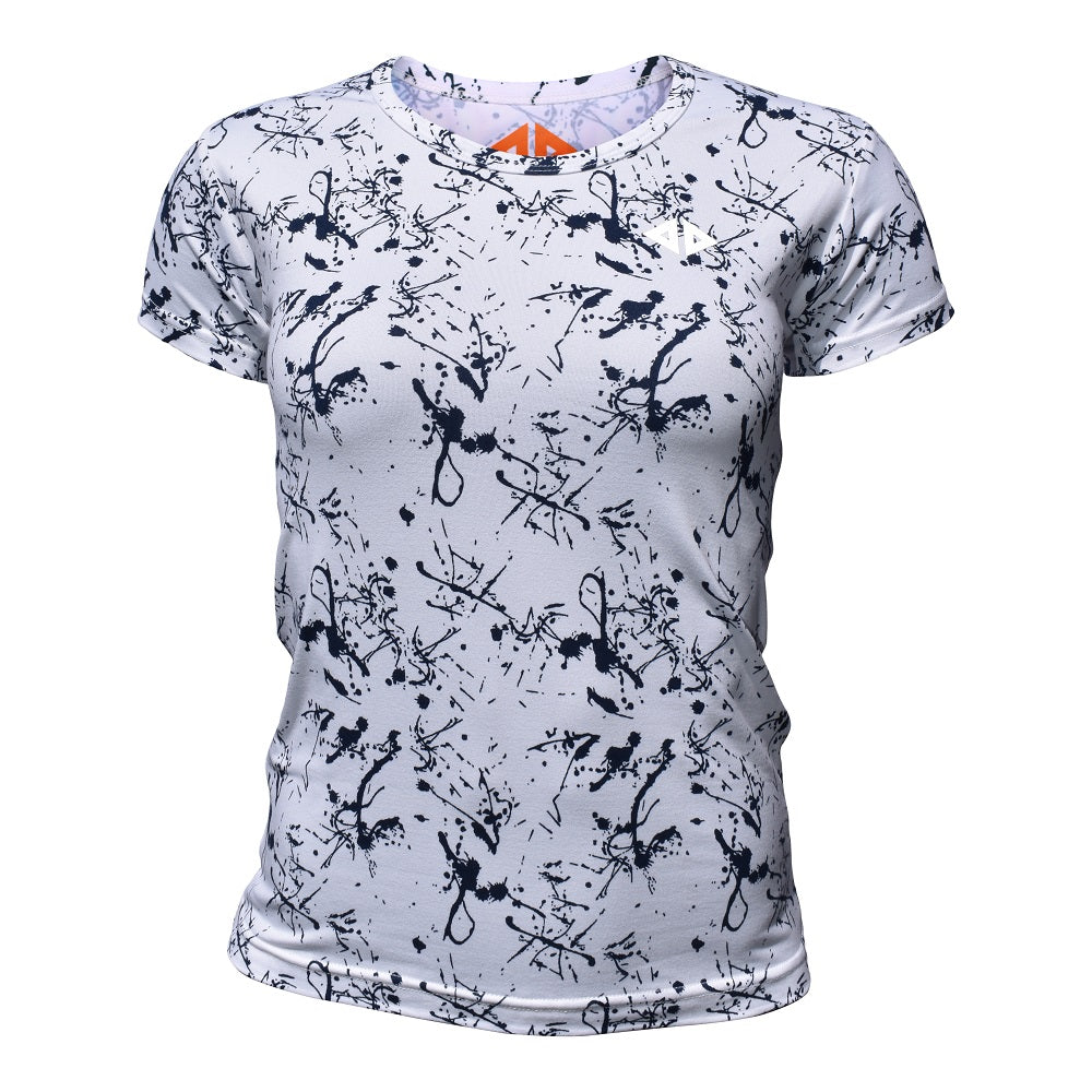 Playera Paint Blanco Dama