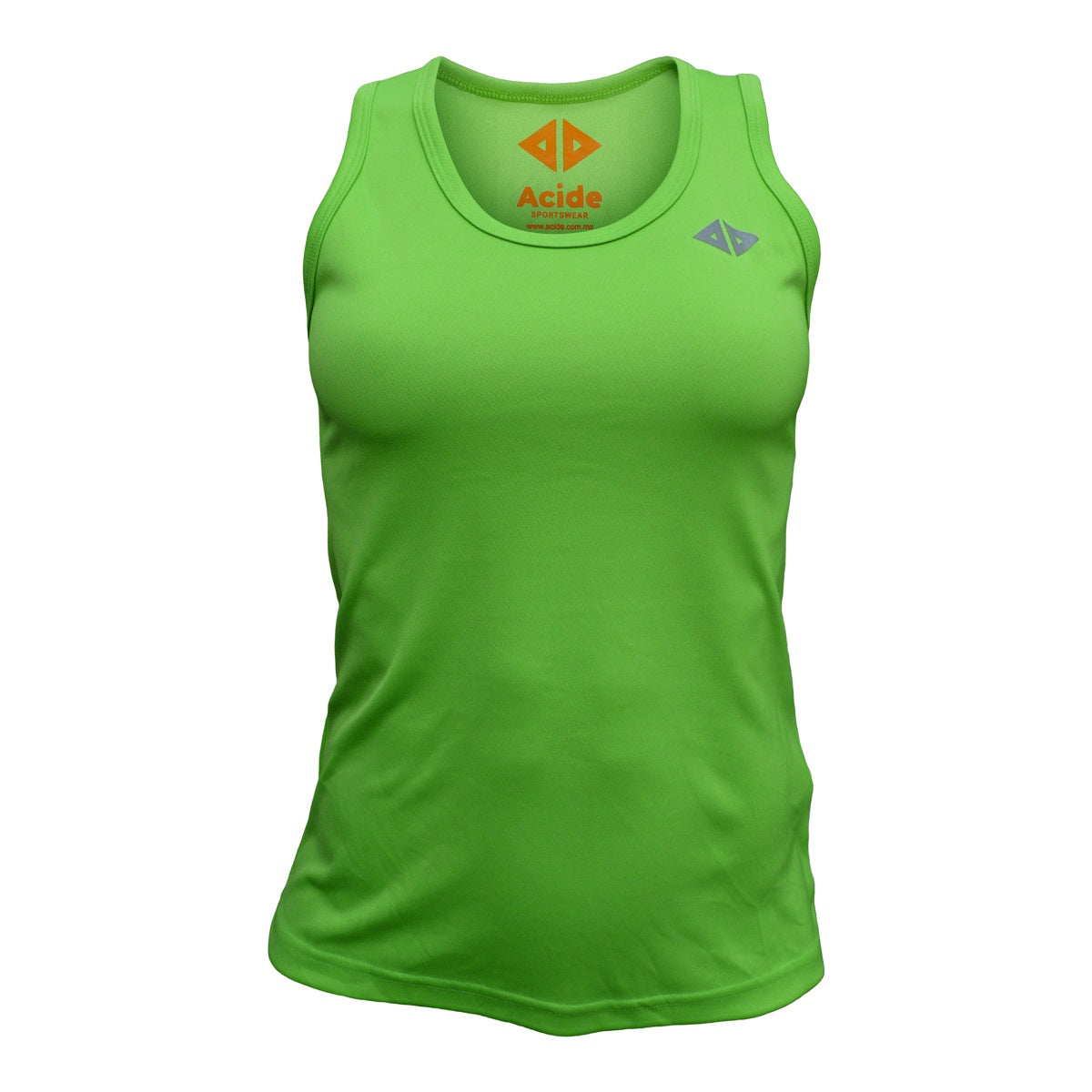 Camiseta deportiva para dama ropa deportiva Acide Sportswear Verde limon M