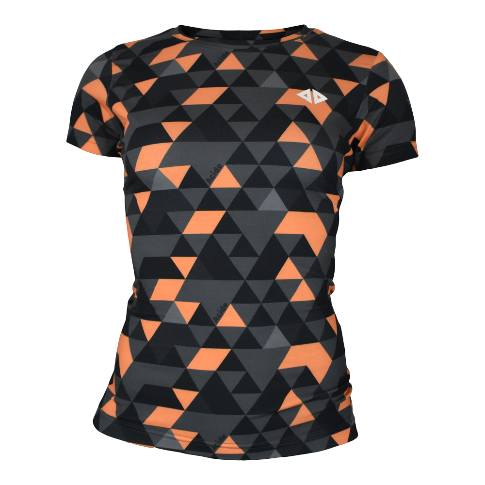 Playera Geo Black Dama