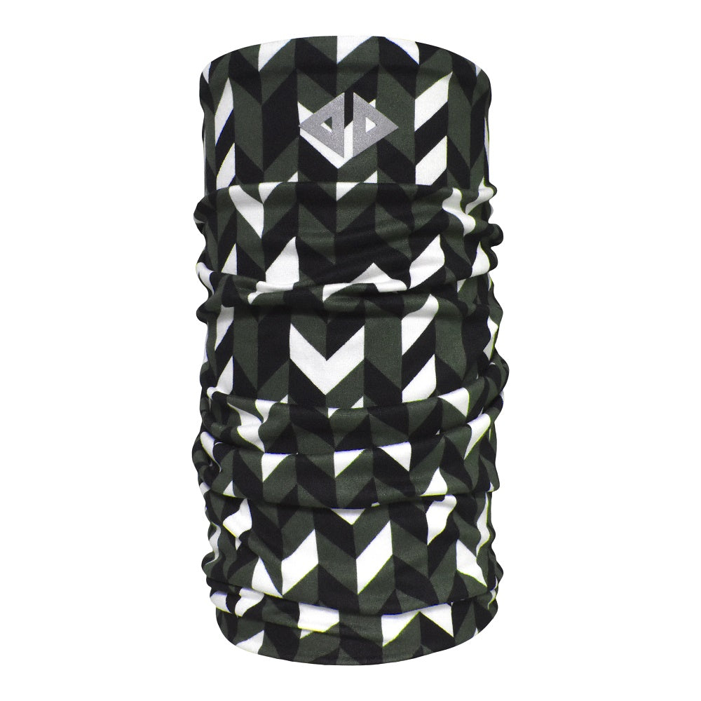 Cuello tubular Two Lines Verde