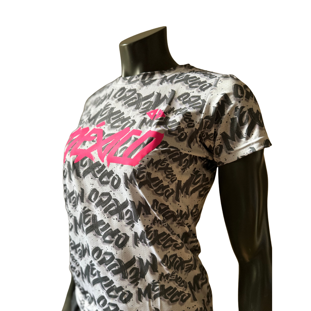 Playera Manga Corta México cookies and cream Dama