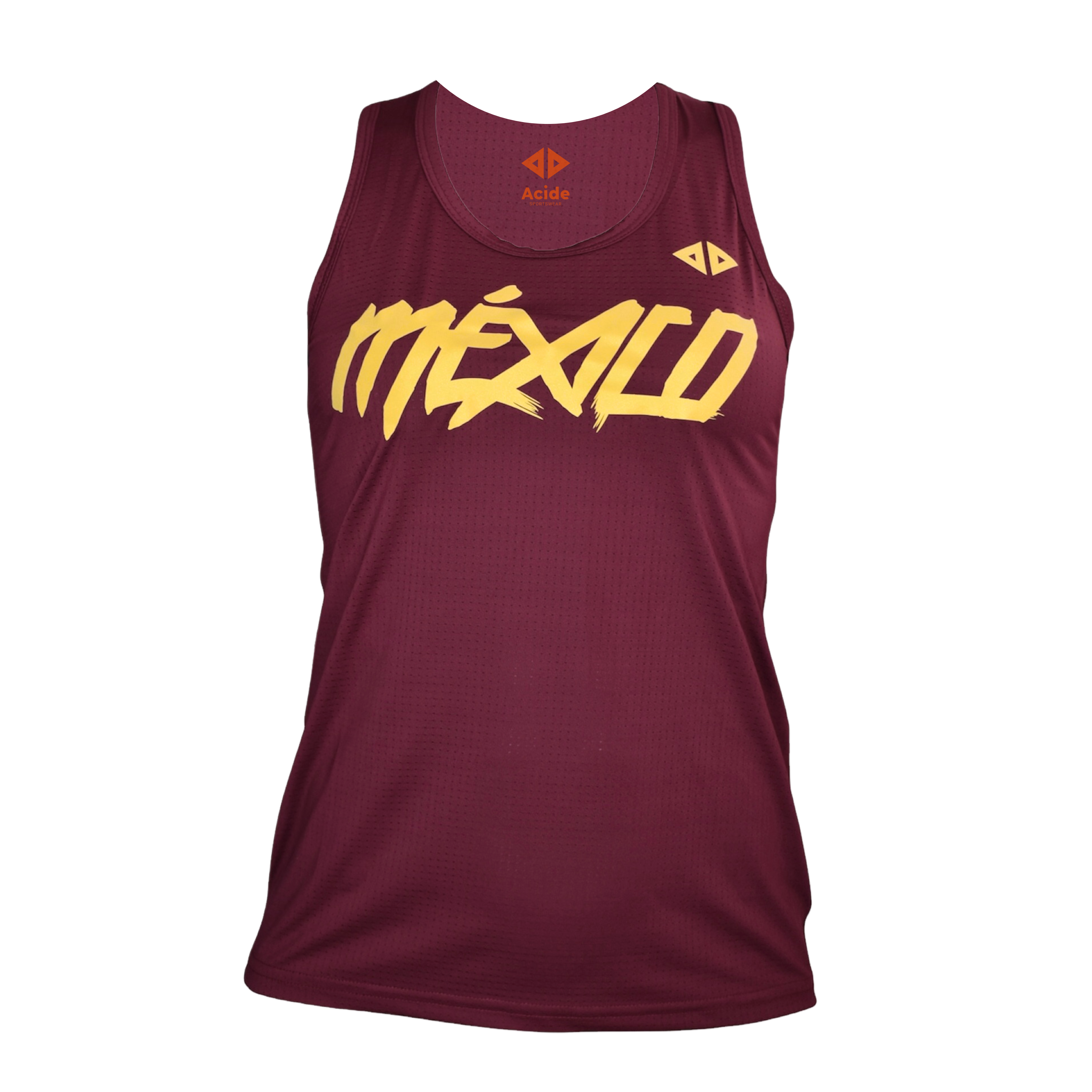 Camiseta México Quet Sangre Nueva guinda super dry Dama