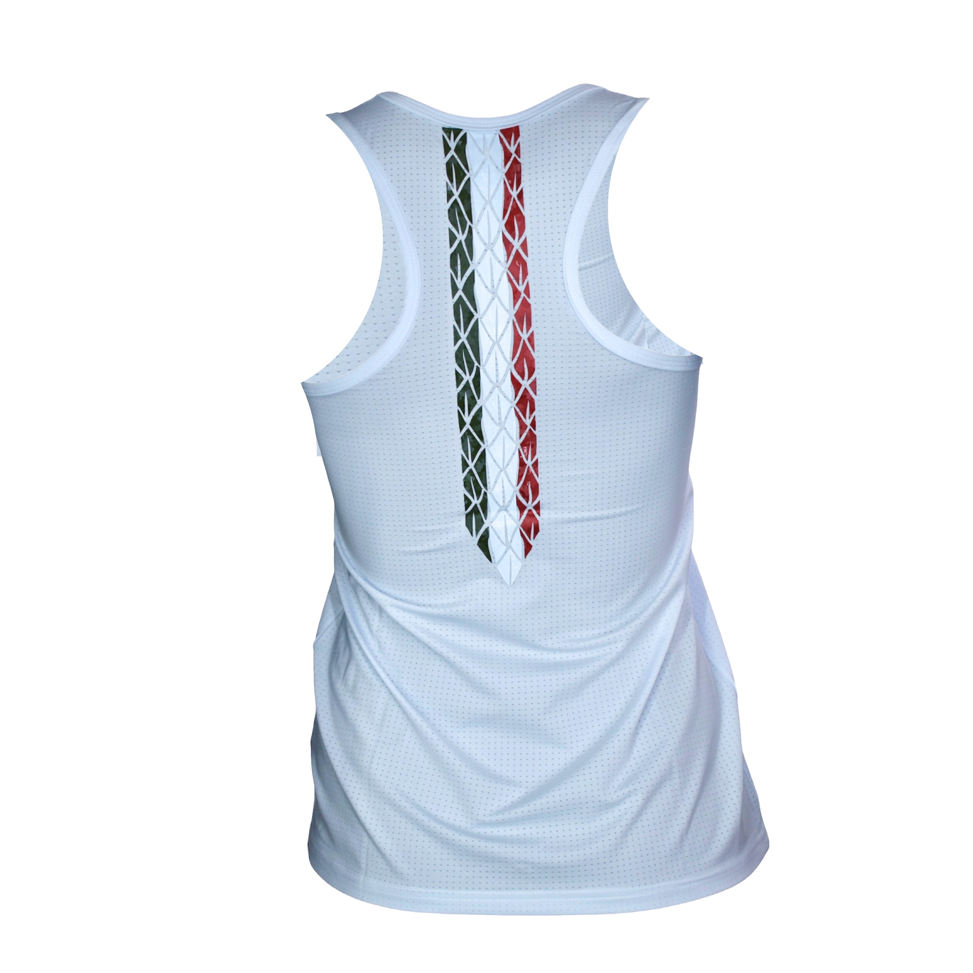 Camiseta México Quet Sangre Nueva super dry Blanco Dama