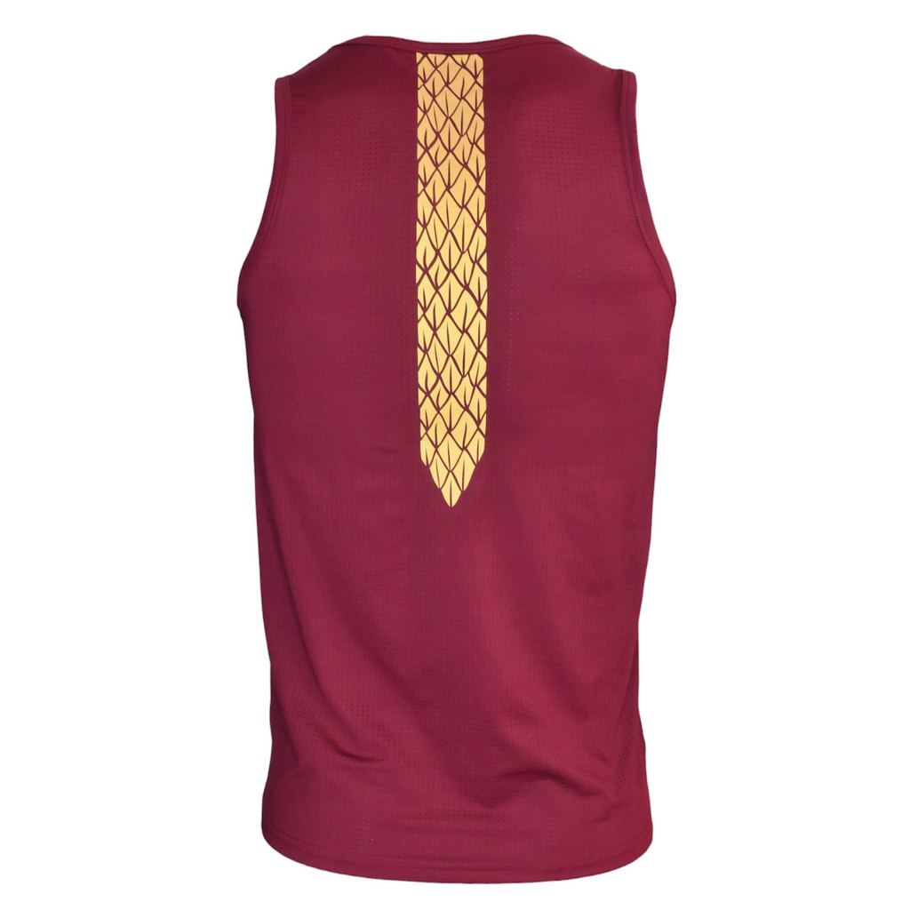 Camiseta México Quetzalcoatl Guinda Caballero