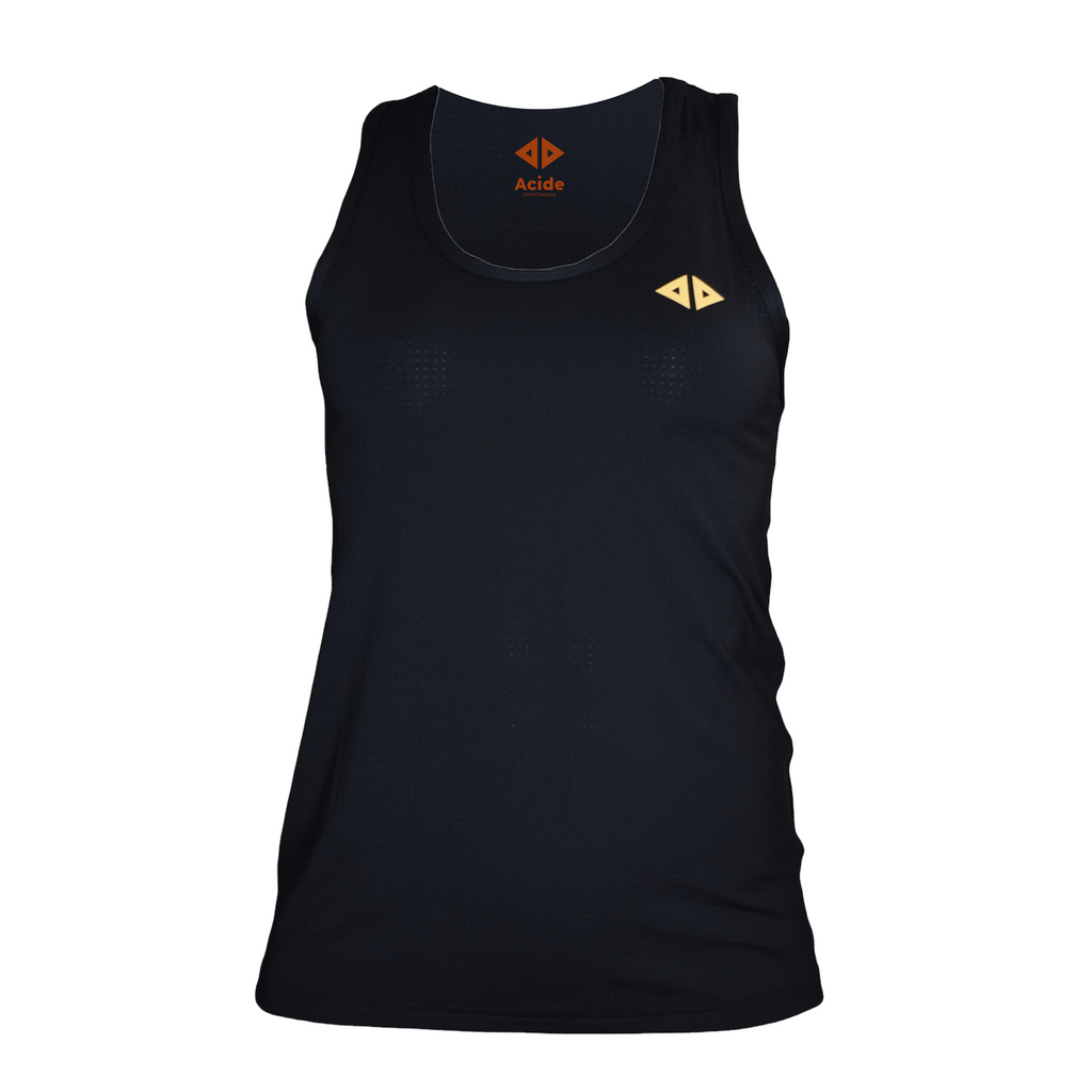 Camiseta lisa negra superdry caballero