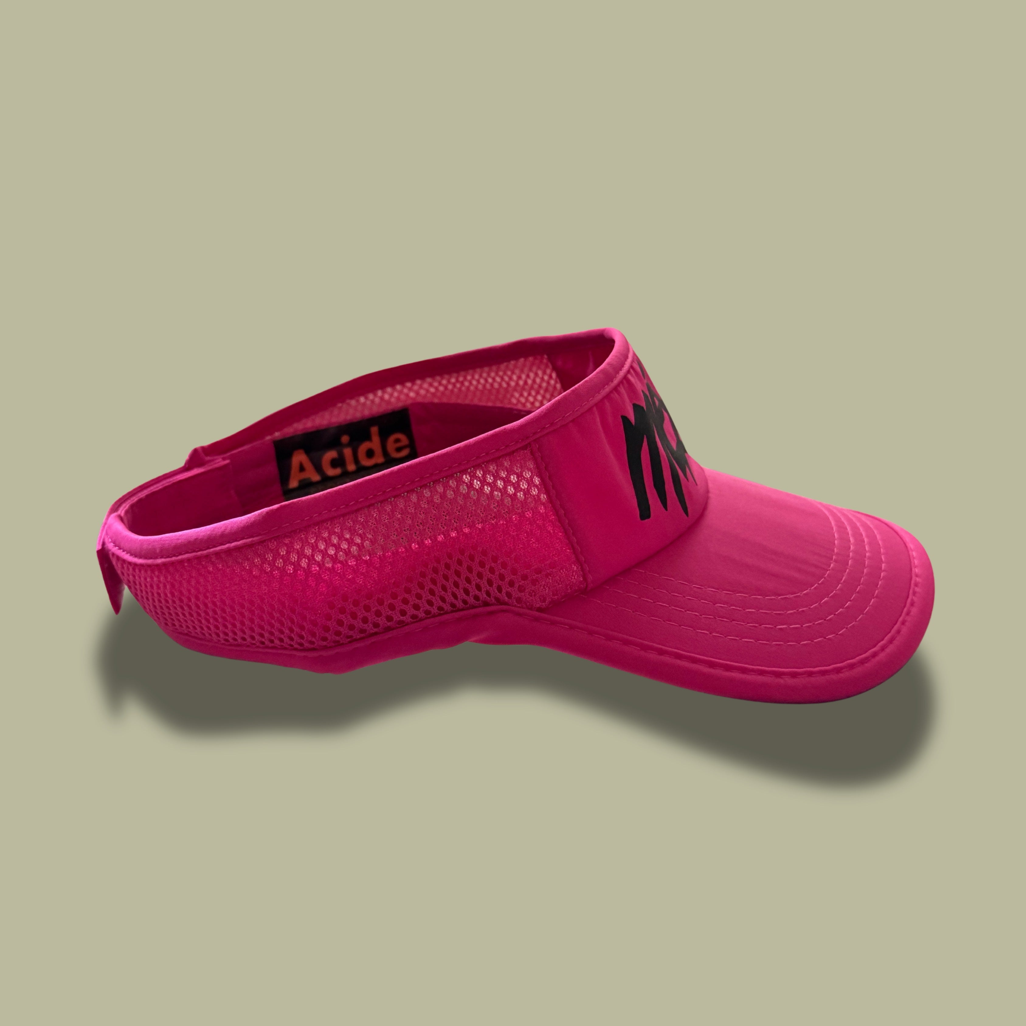 Visera México rosa con negro