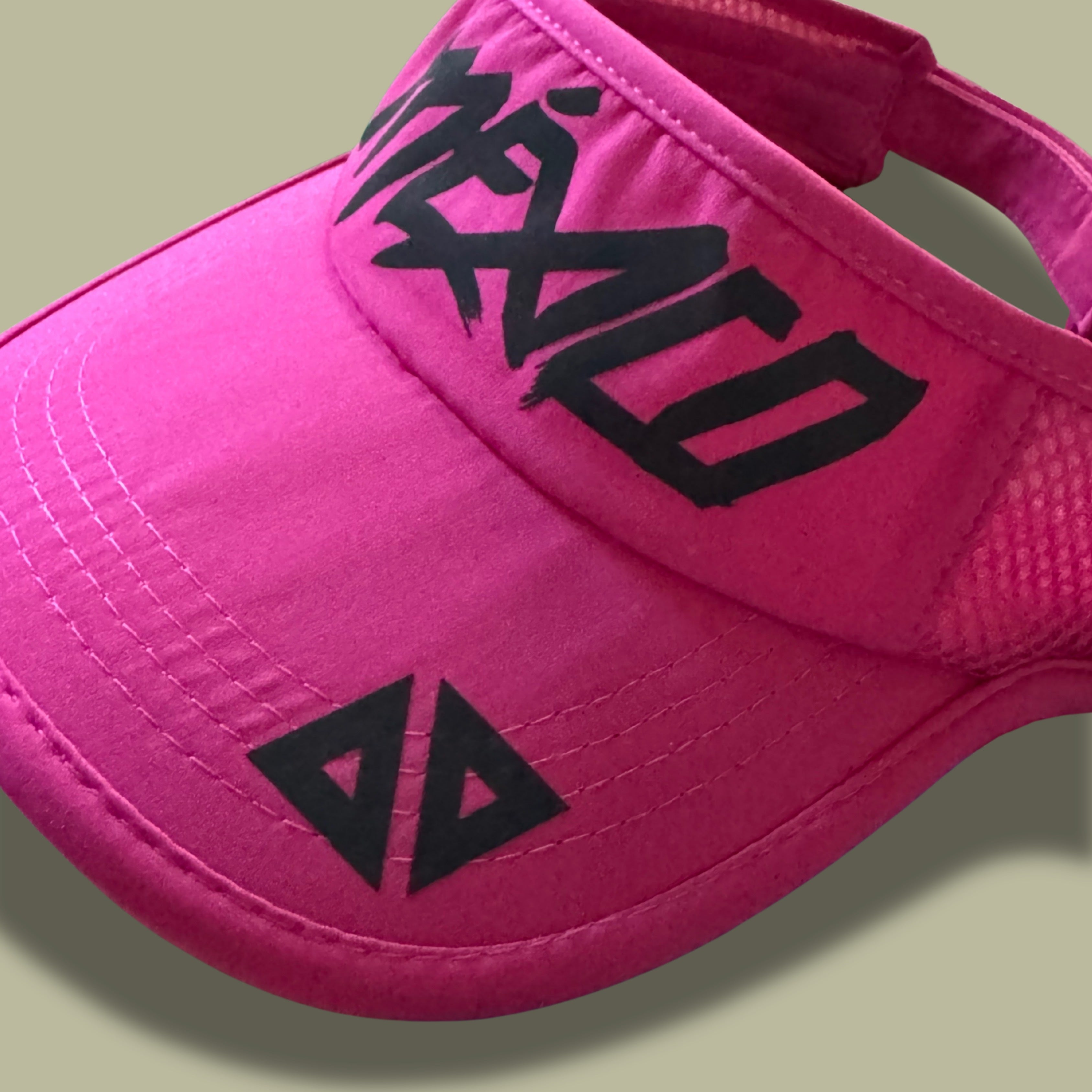Visera México rosa con negro