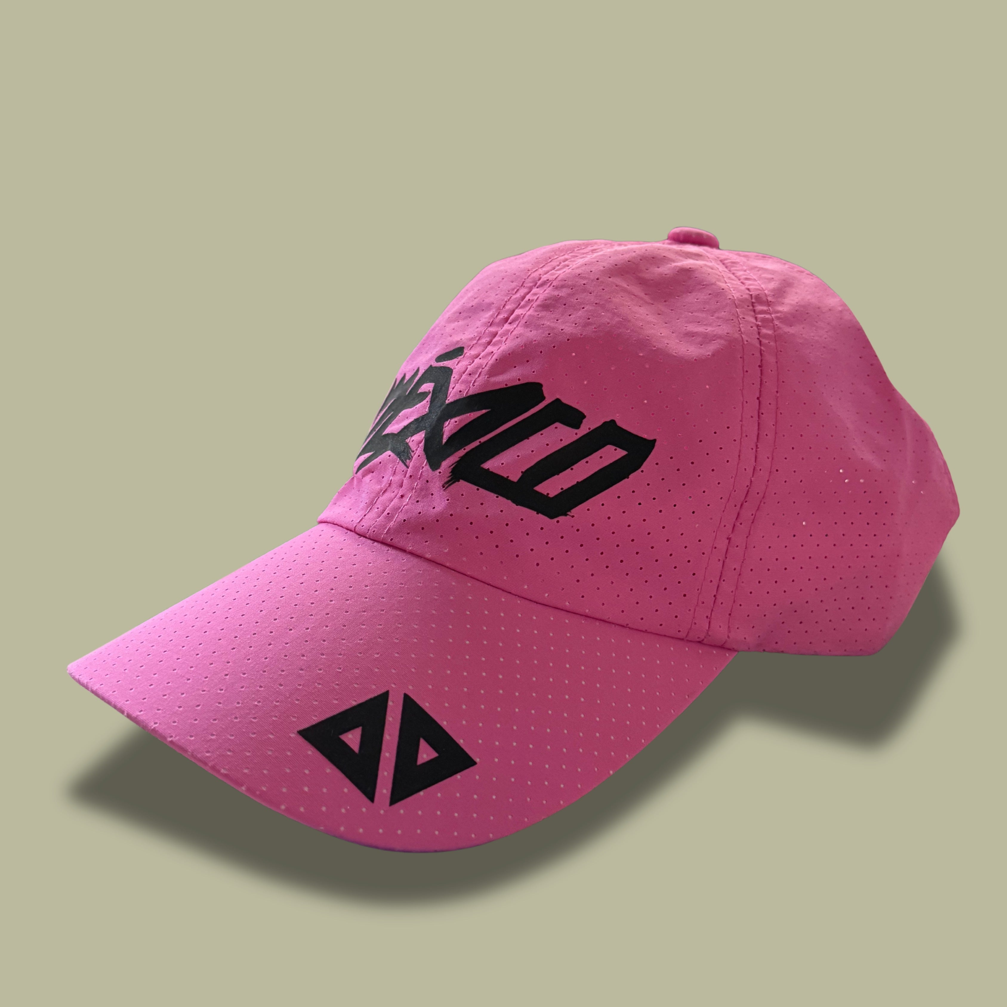 Gorra super dry Acide rosa con negro