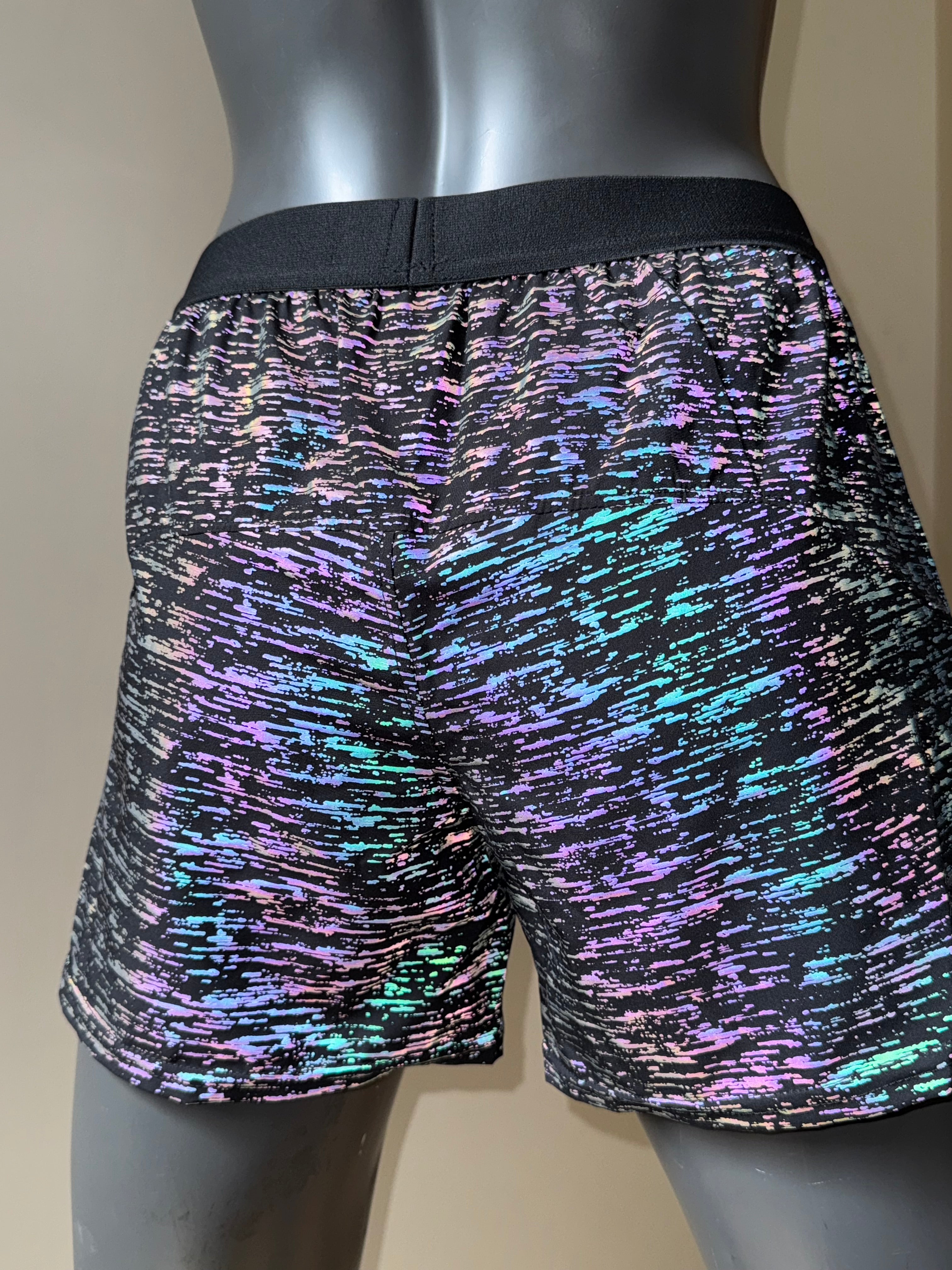 Short reflejante corto caballero