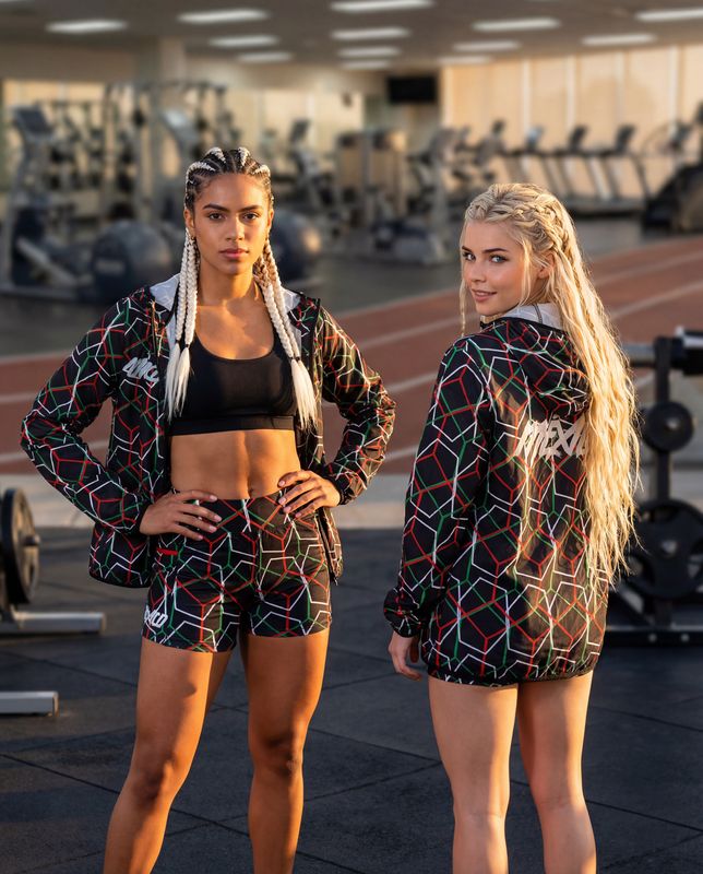 Rompevientos Repel México Tricolor Negro Dama