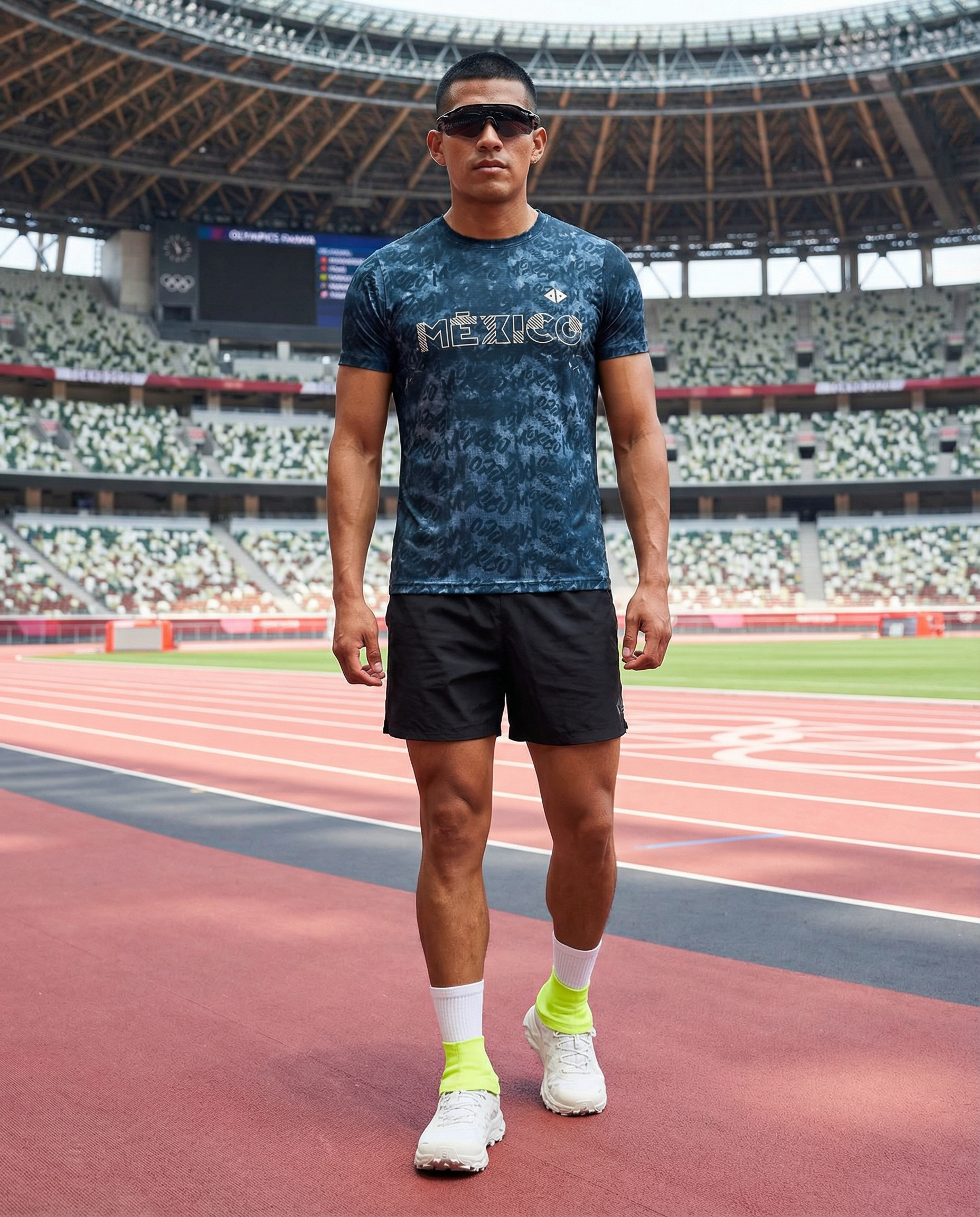 Playera Manga Corta México Underground Caballero