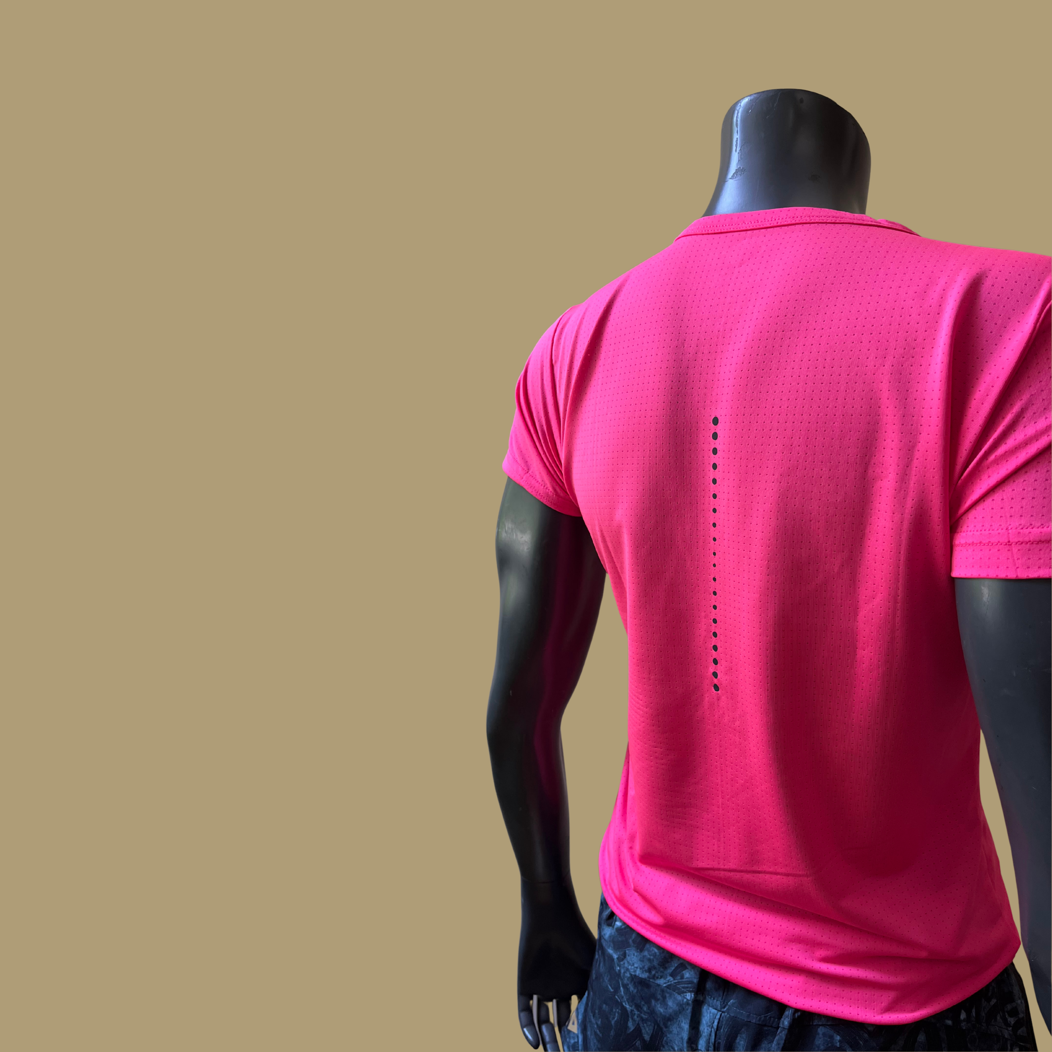 Playera México rosa neón caballero