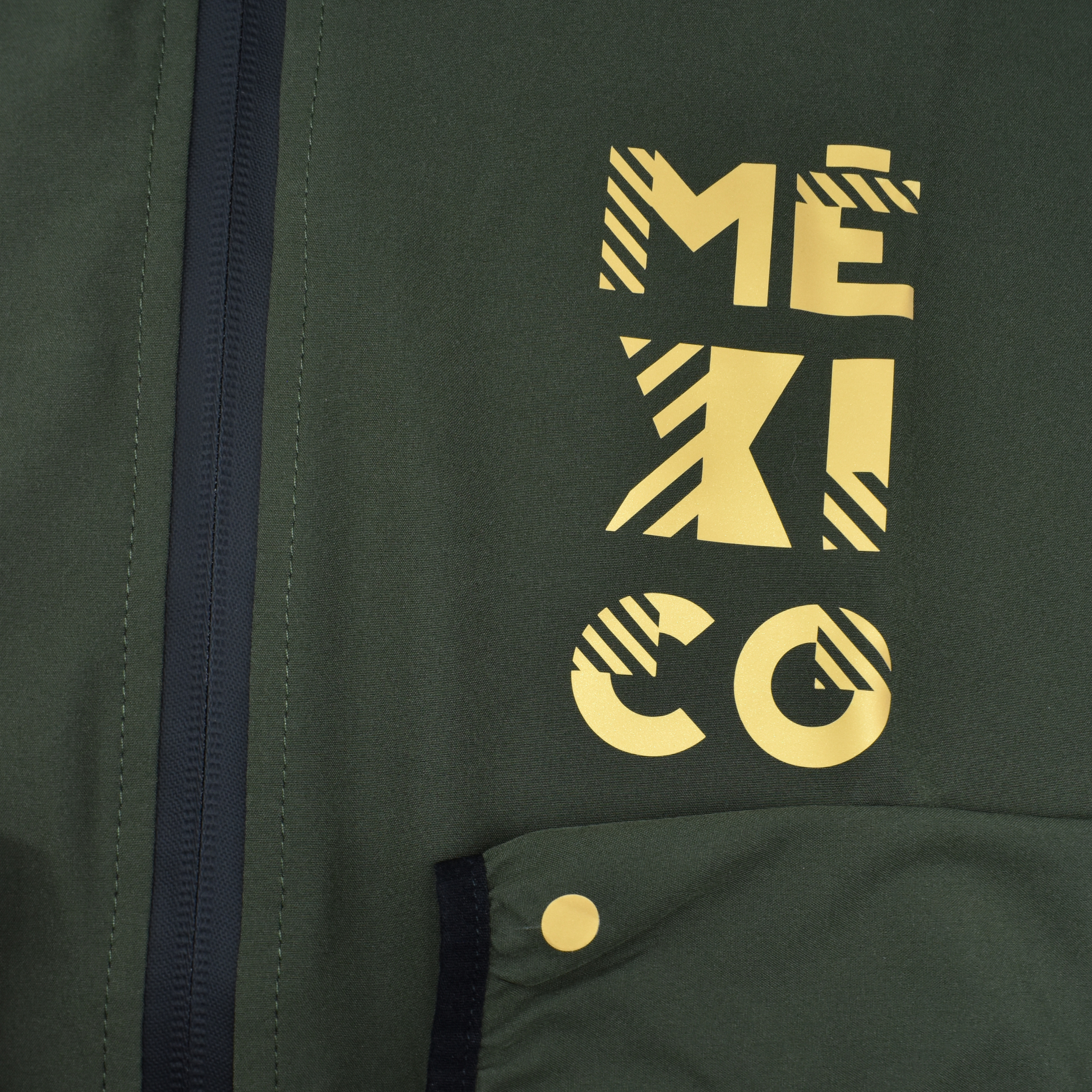 Rompevientos Repel México POP verde c dorado caballero