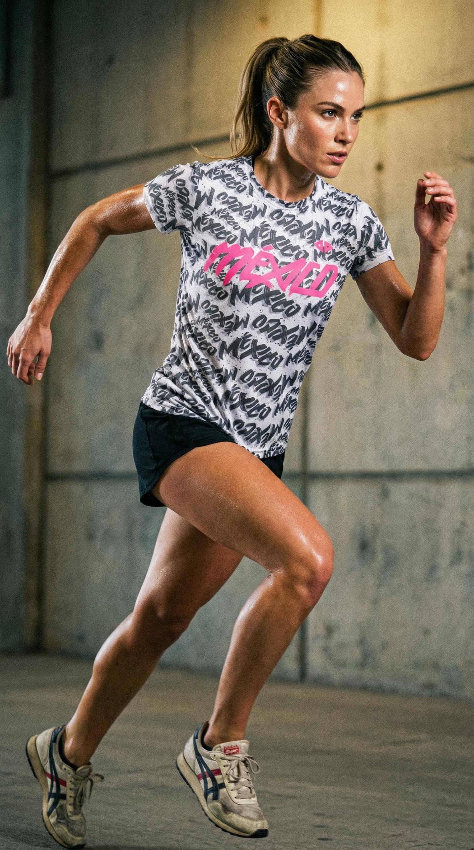 Playera Manga Corta México cookies and cream Dama