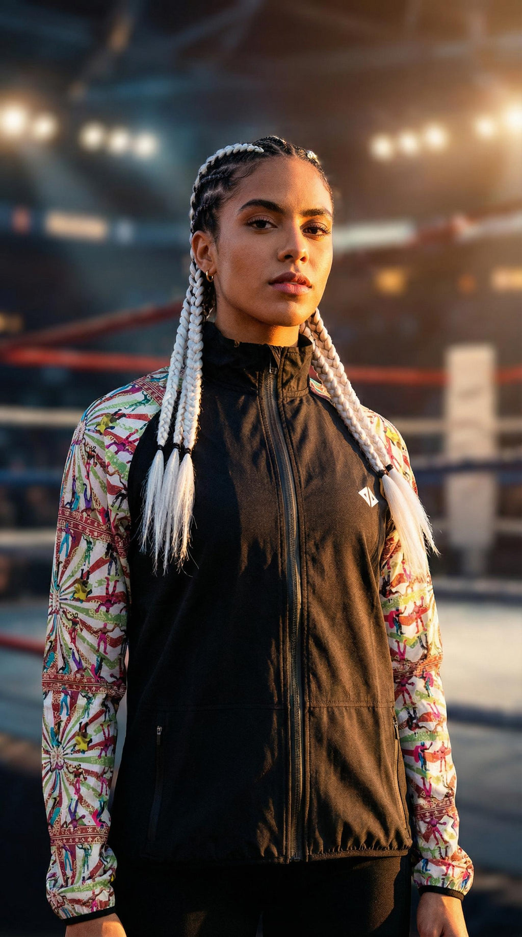 Rompevientos Repel Luchador Dama