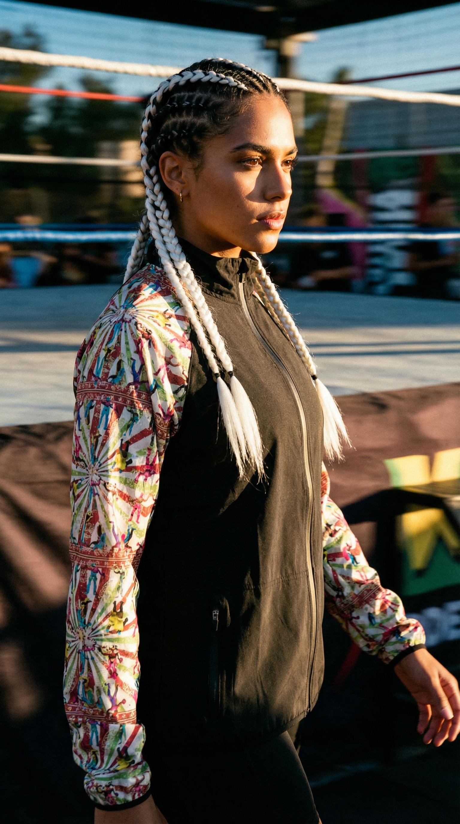 Rompevientos Repel Luchador Dama