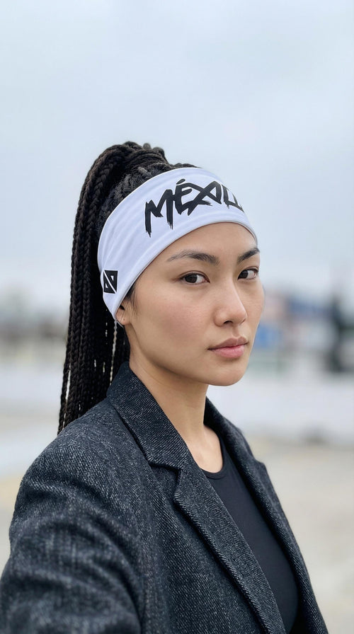 Banda de cabeza México Blanco