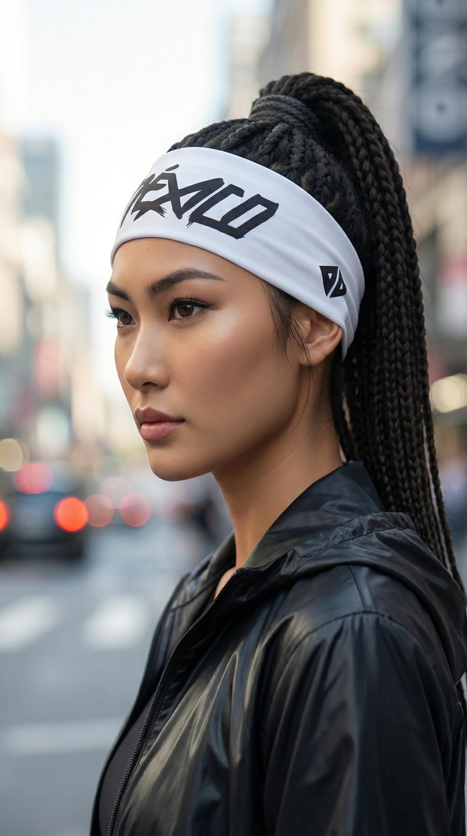 Banda de cabeza México Blanco