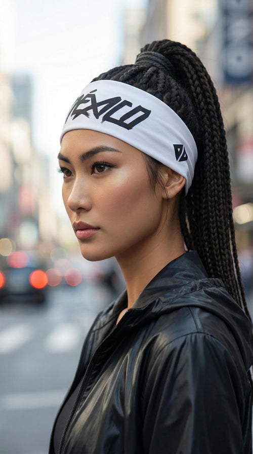 Banda de cabeza México Blanco