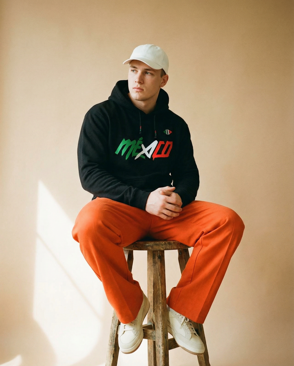 Sudadera Acide México Negro - Tricolor