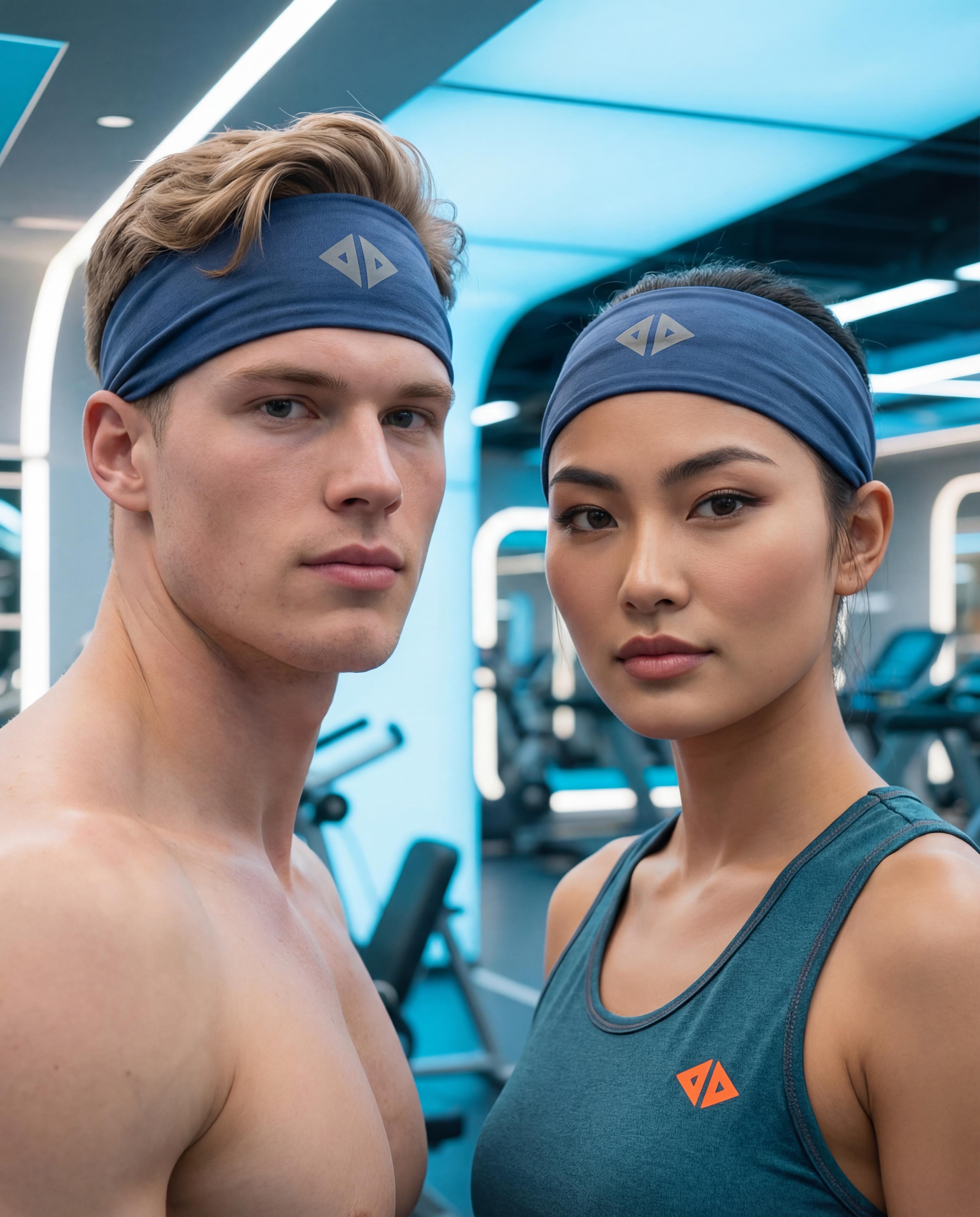 Banda de cabeza azul Francia