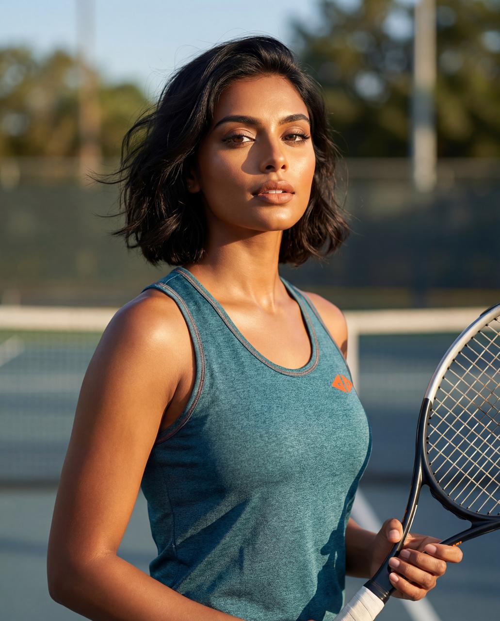 Camiseta Olimpic Azul Dama