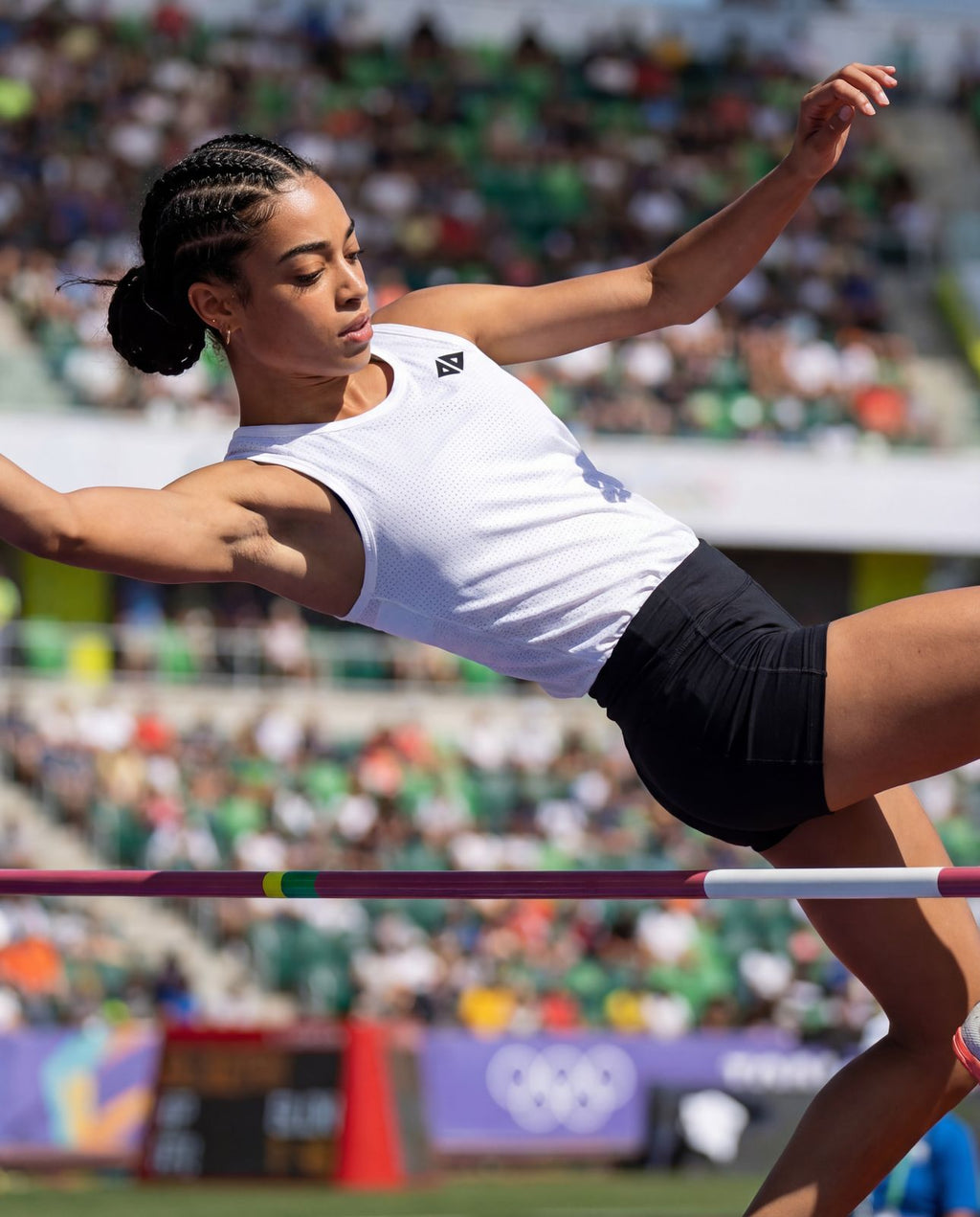 Camiseta lisa blanca superdry Dama