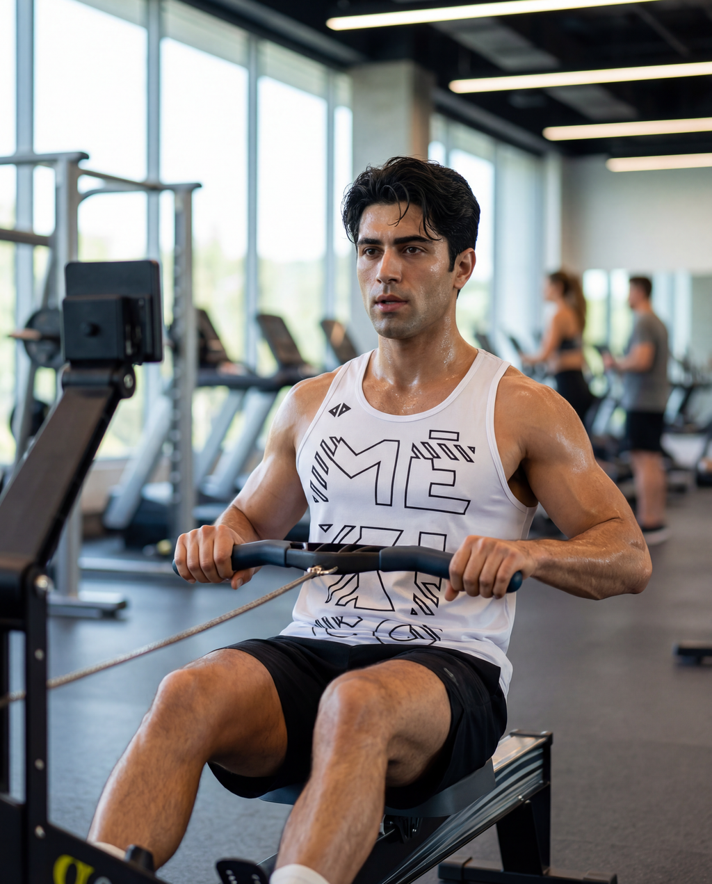Camiseta México POP blanco caballero