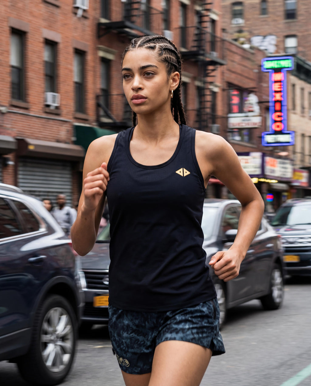 Camiseta lisa negra superdry Dama