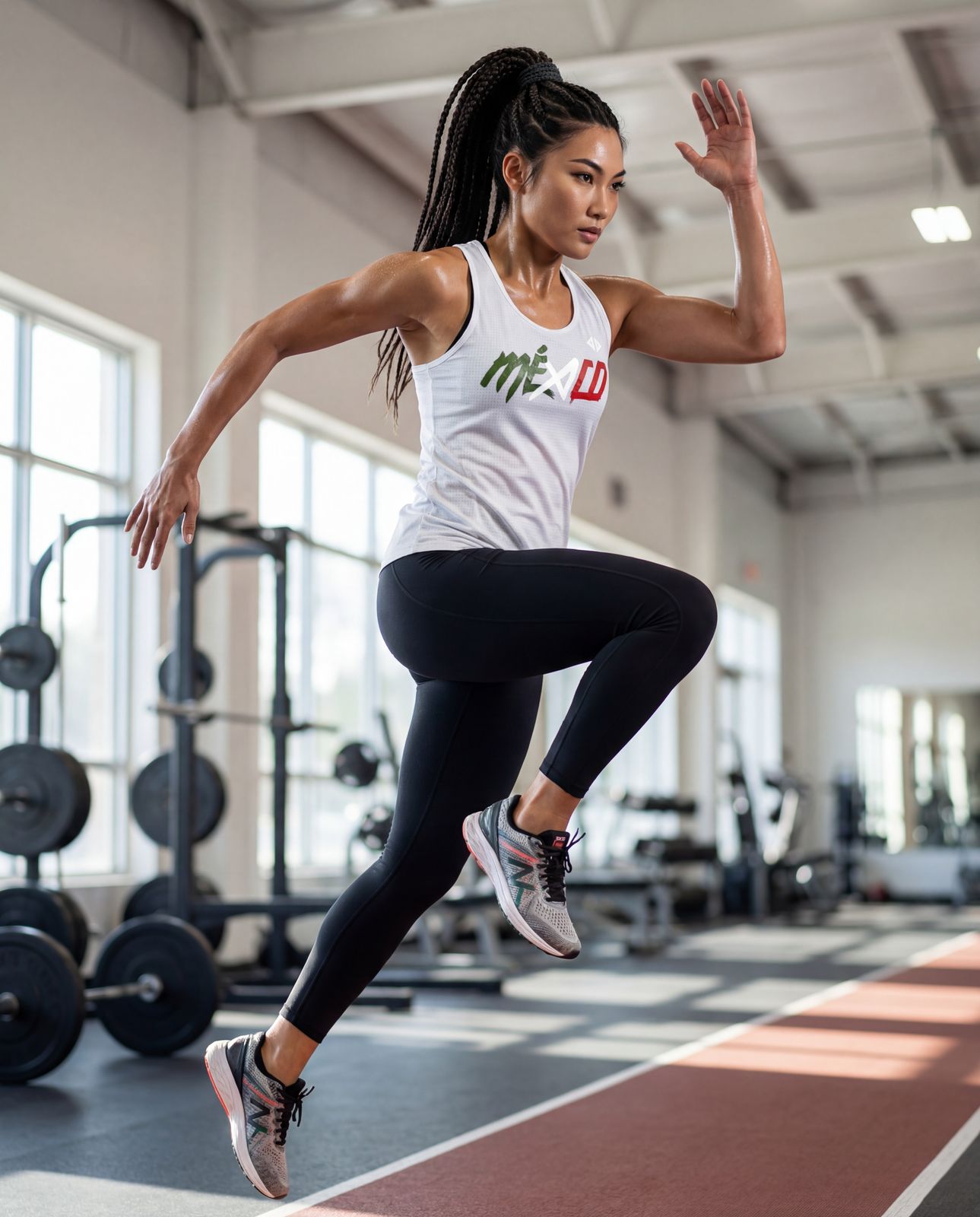 Camiseta México QuetSangre Nueva Blanco Dama
