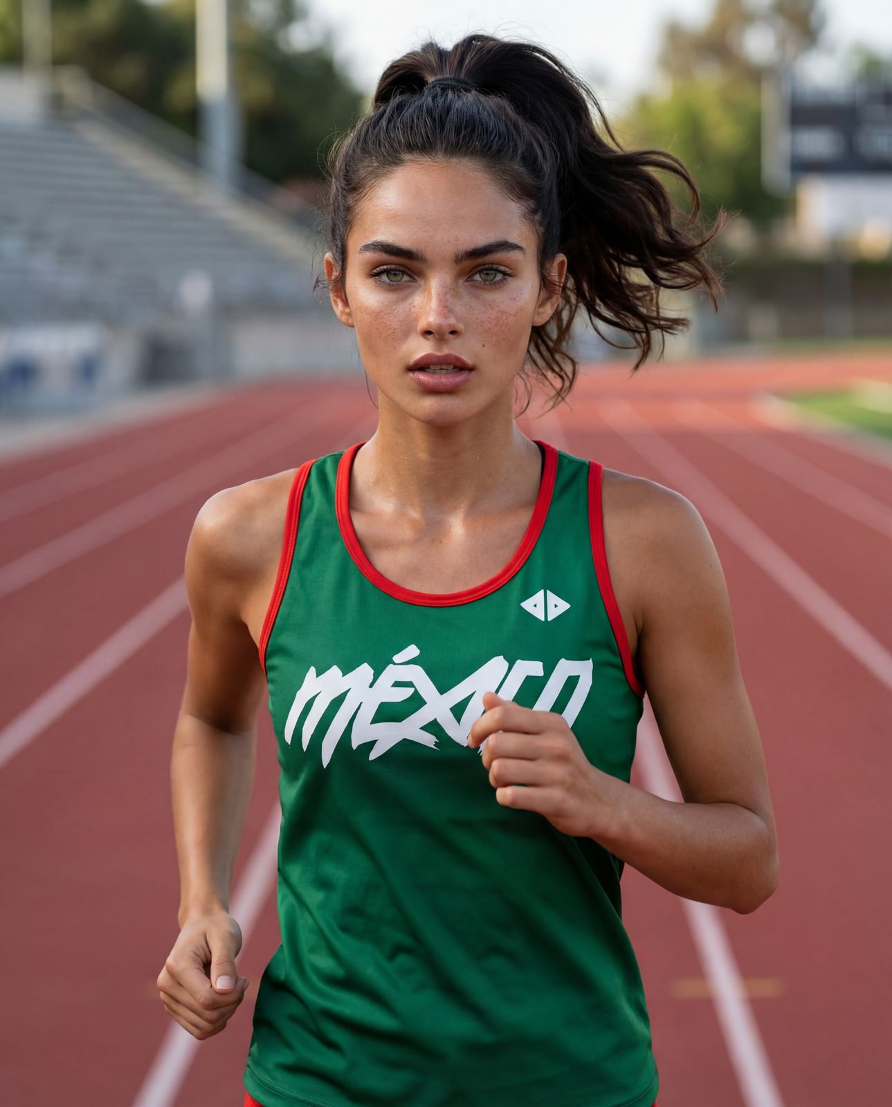 Camiseta MÉXICO verde dama