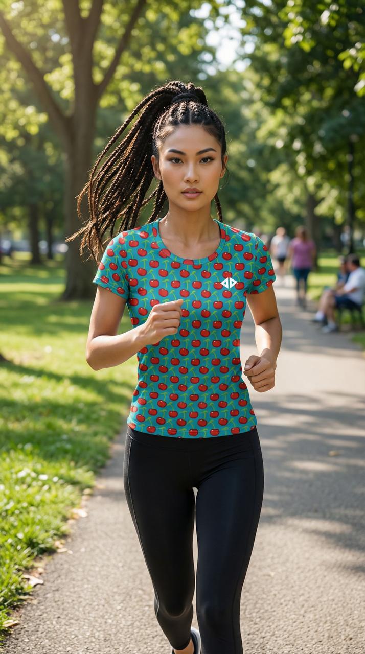 Playera Cerezas Dama