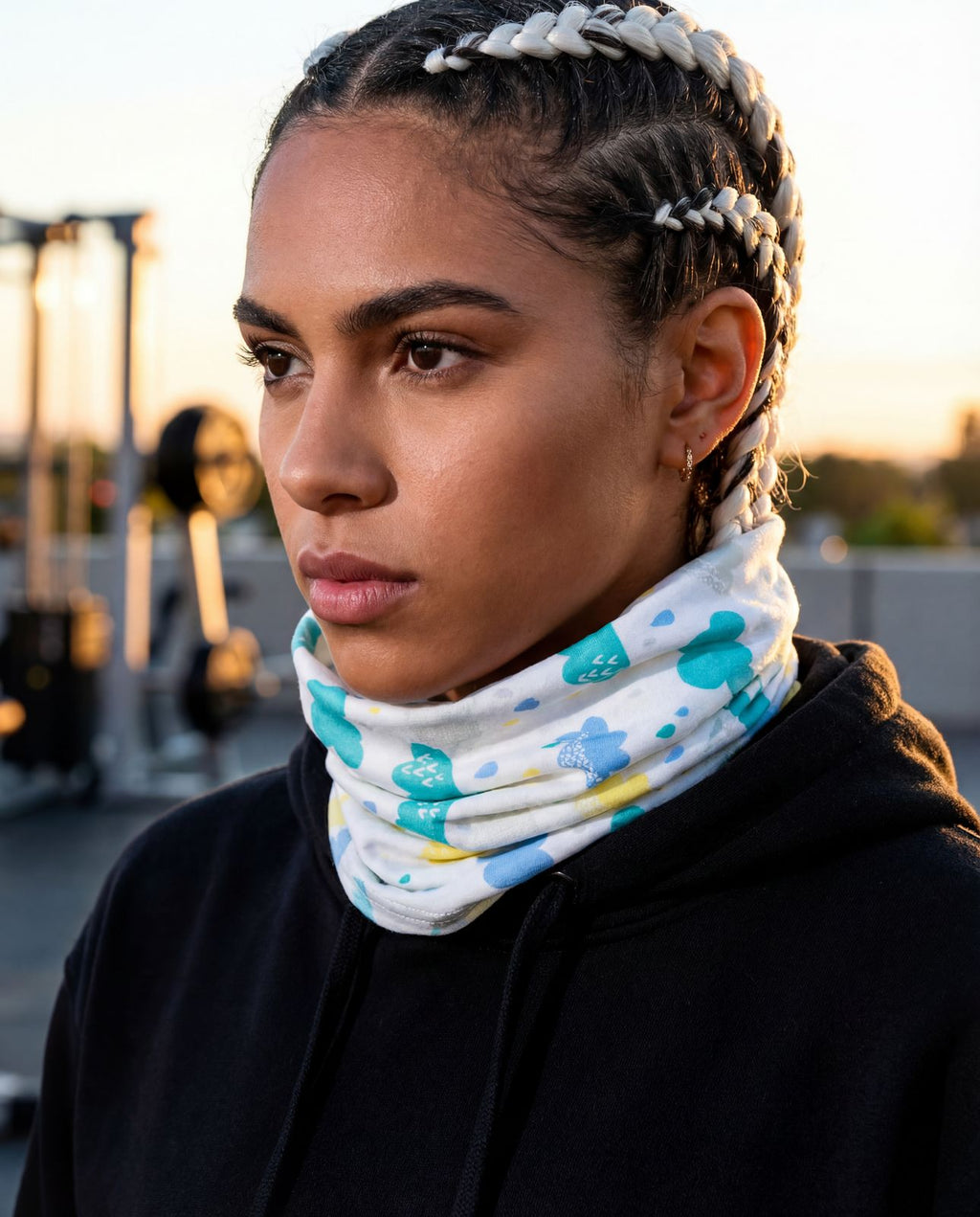 Cuello tubular nubes