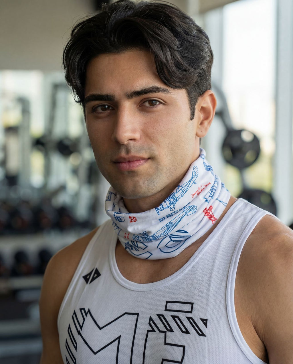 Cuello tubular Plane