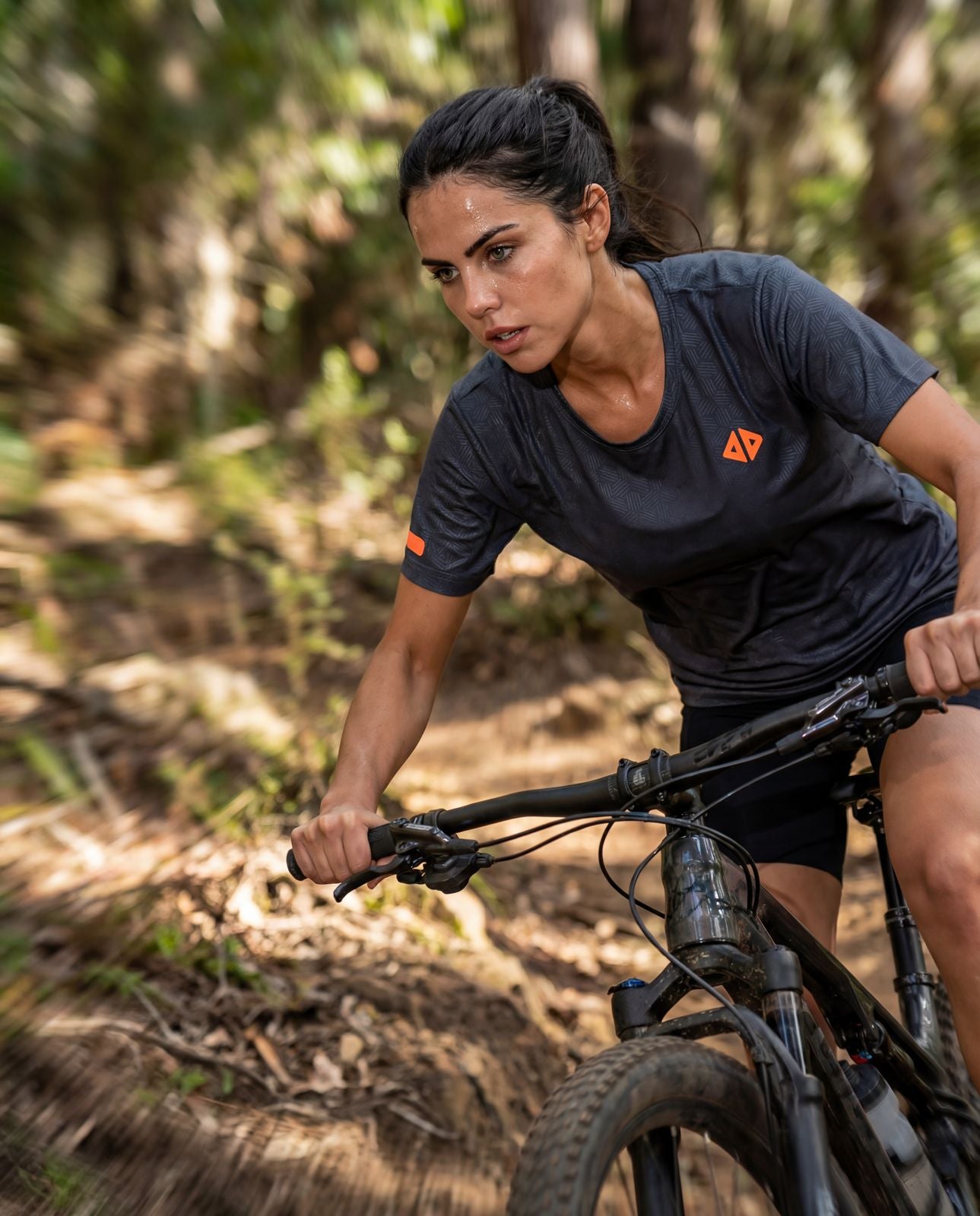 Playera CompresHexa Gris Dama