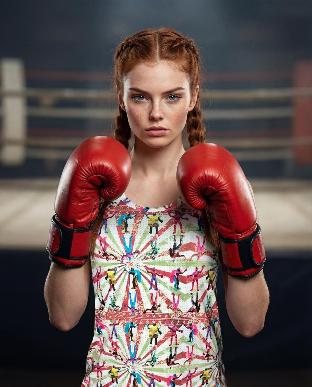 Camiseta Luchador Dama