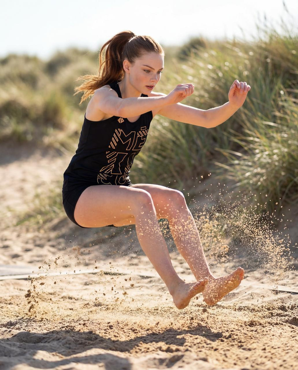 Camiseta México POP negro dama