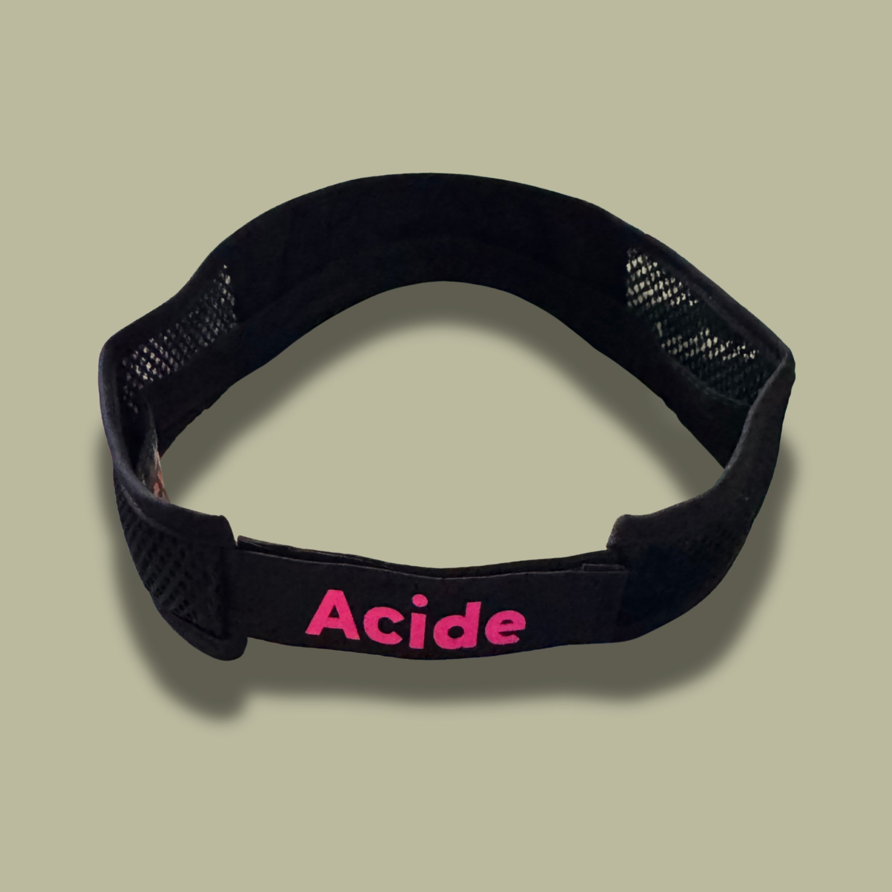 Visera México negro con rosa neón