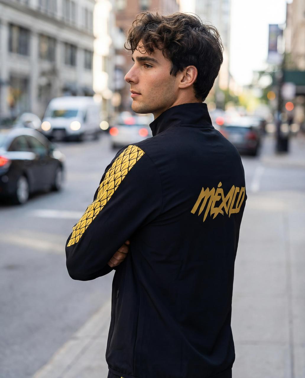 Rompevientos México Quetzacoatl Negro Caballero