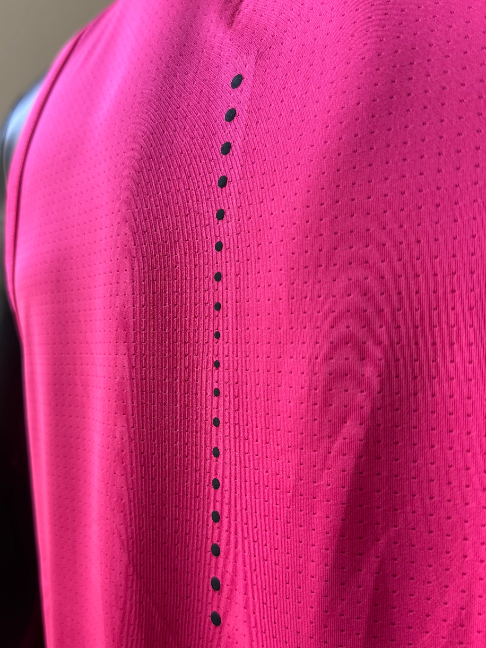 Camiseta México rosa neón caballero