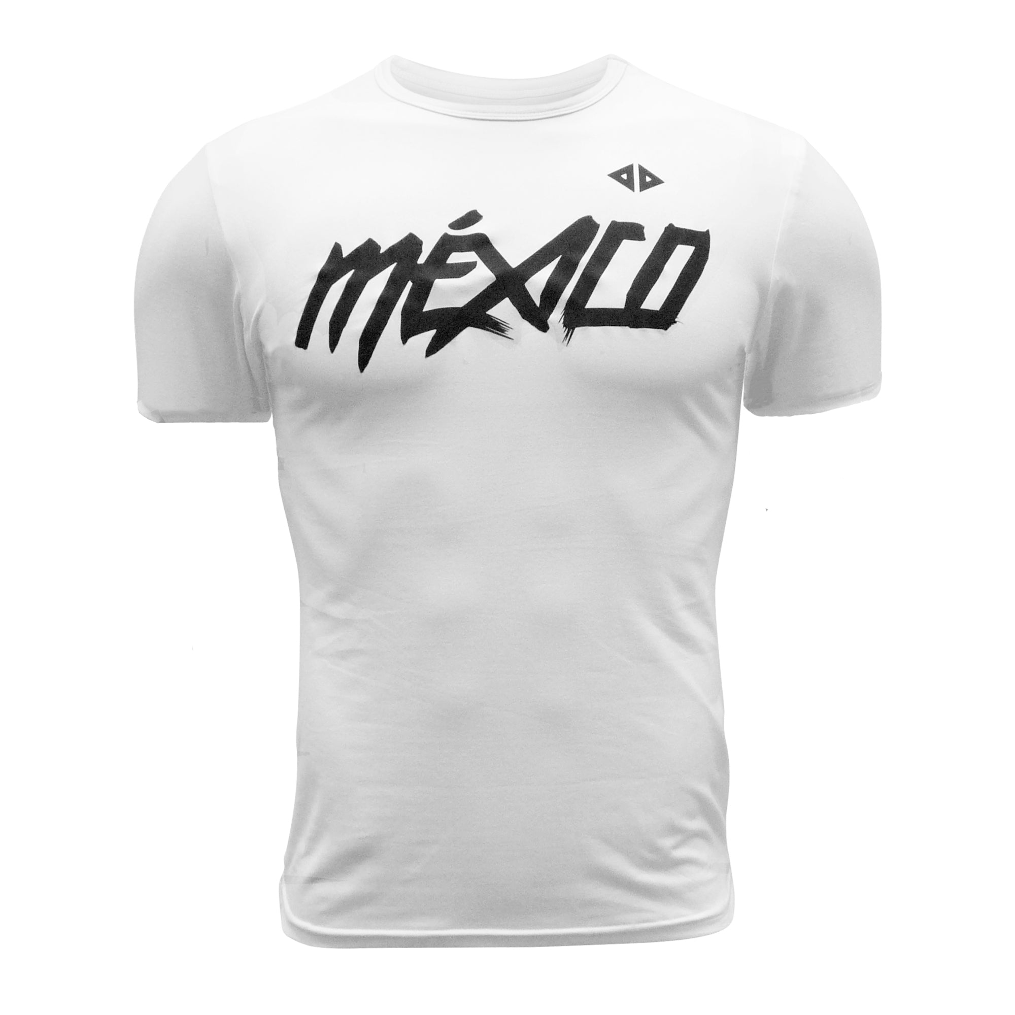 Playera México Quetzalcoatl Blanco Caballero