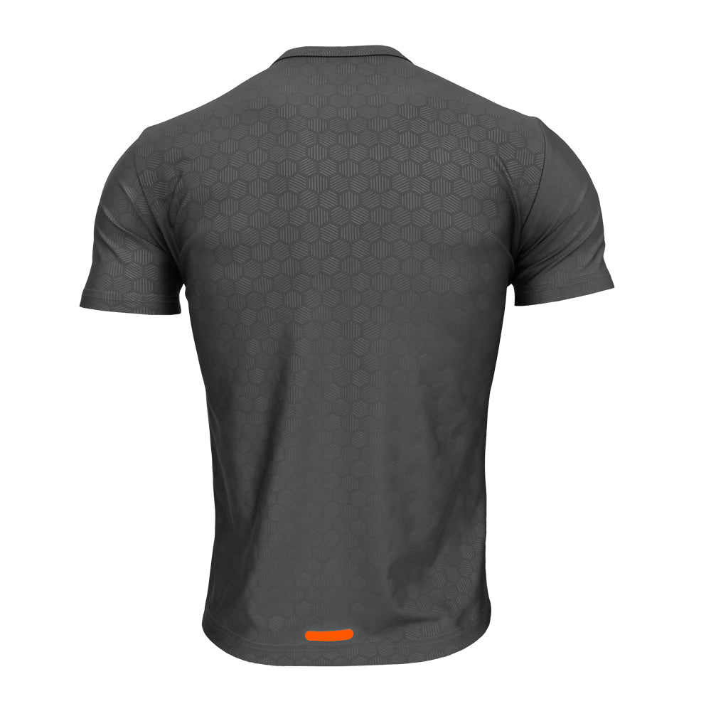 Playera CompresHexa Gris Caballero