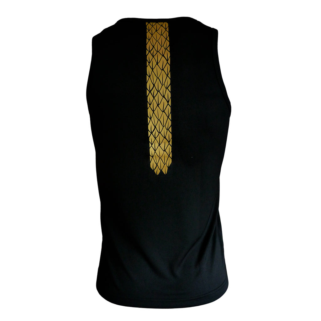 Camiseta México Quetzalcoatl Negro Caballero