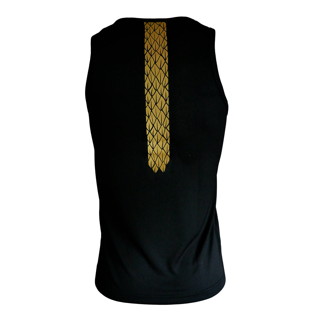 Camiseta México Quetzalcoatl Negro Caballero