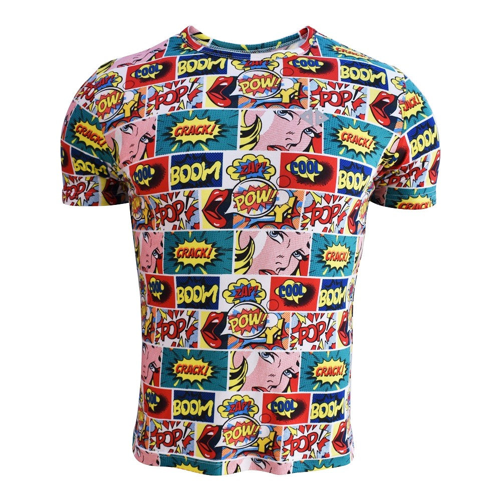 Playera Comic Caballero
