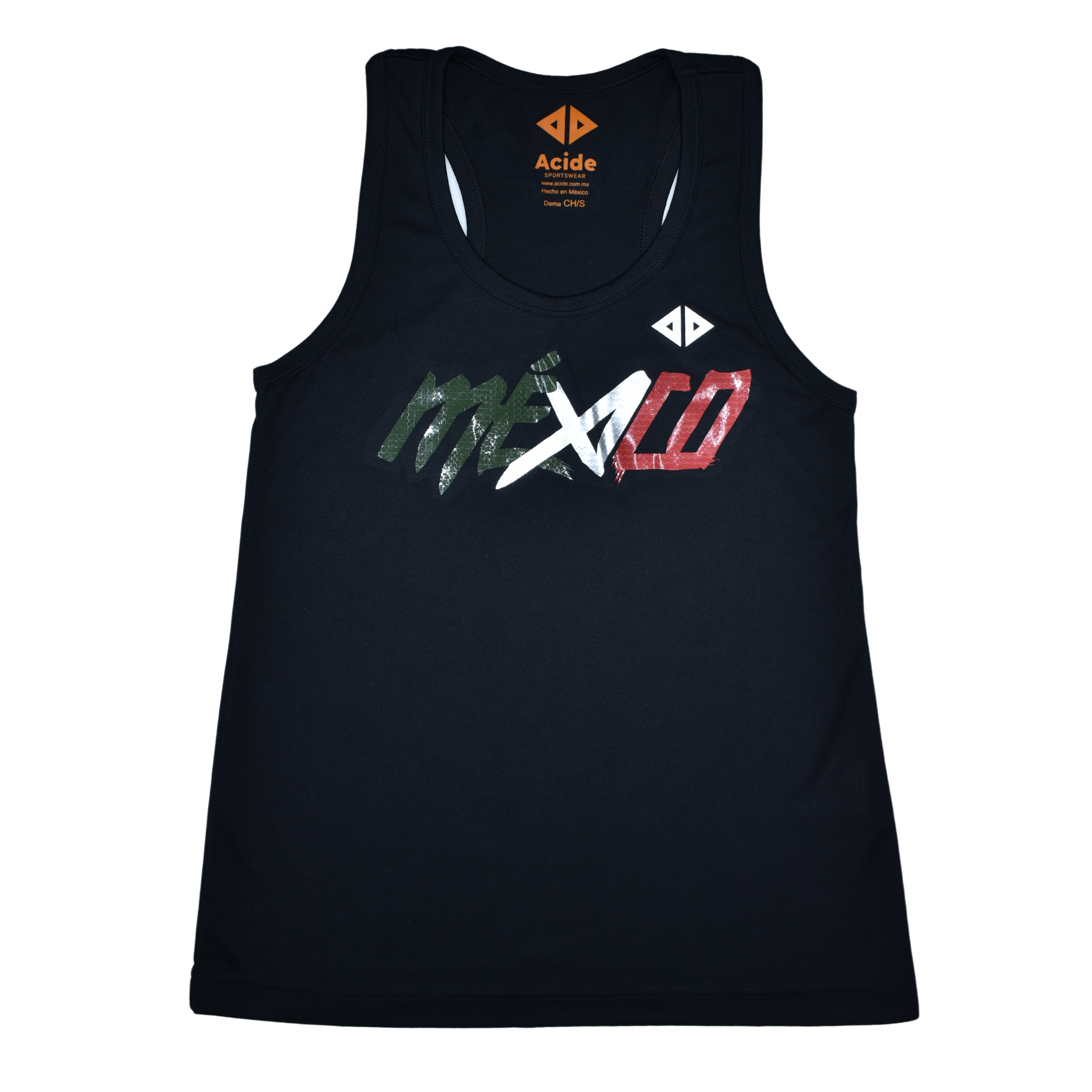 Camiseta México Sangre Nueva Negro Dama