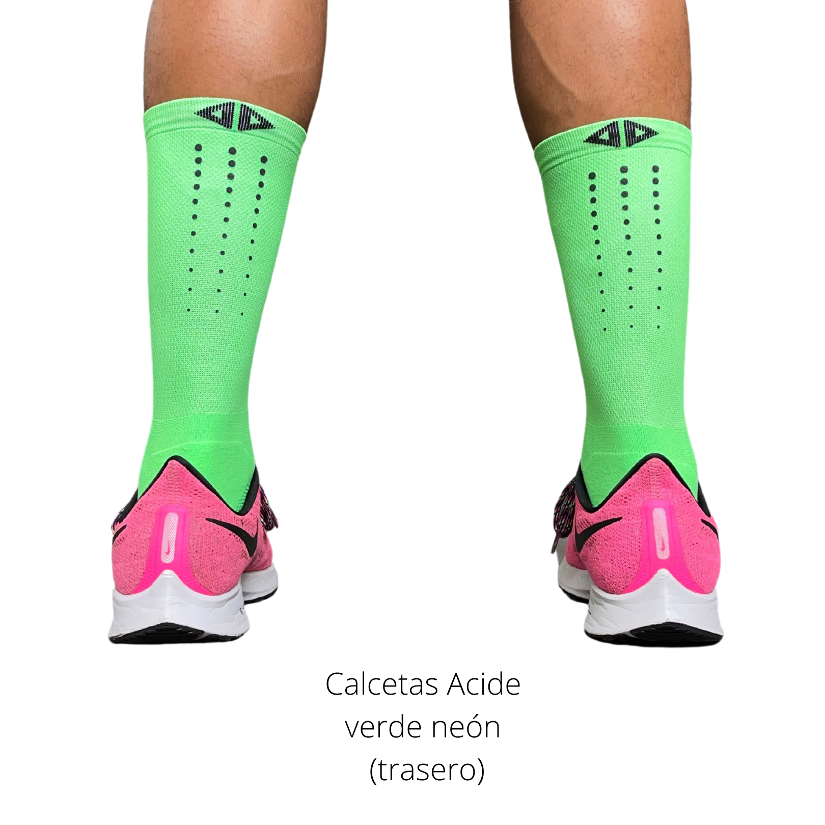 calcetas Acide verde neón