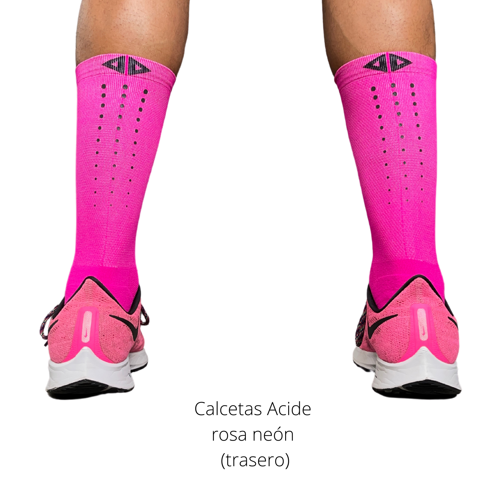 Calcetas Acide Reflex Rosa neon