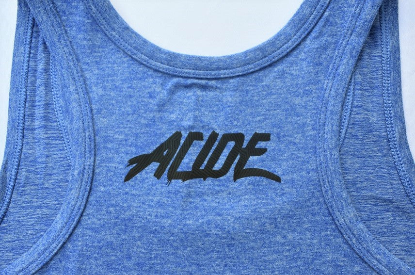 Camiseta Azul Cielo Jaspe Dama